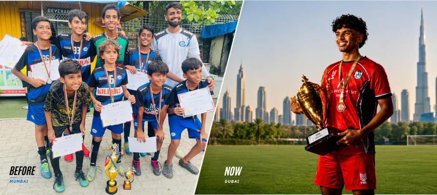 Aarav Shetty: From India Rush SC to Dubai, Embracing the Challenge